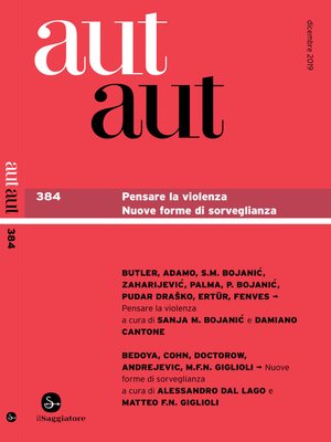 cover image of Aut Aut 384